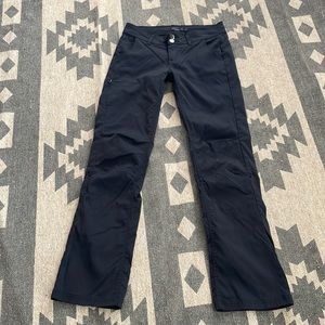 Prana Halle Convertible Pants, Black, size 2